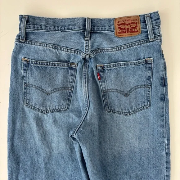 Levi's Women's '94 Baggy Jeans Straight Leg Mid Rise 90s Distressed Size 28 - Picture 5 of 12